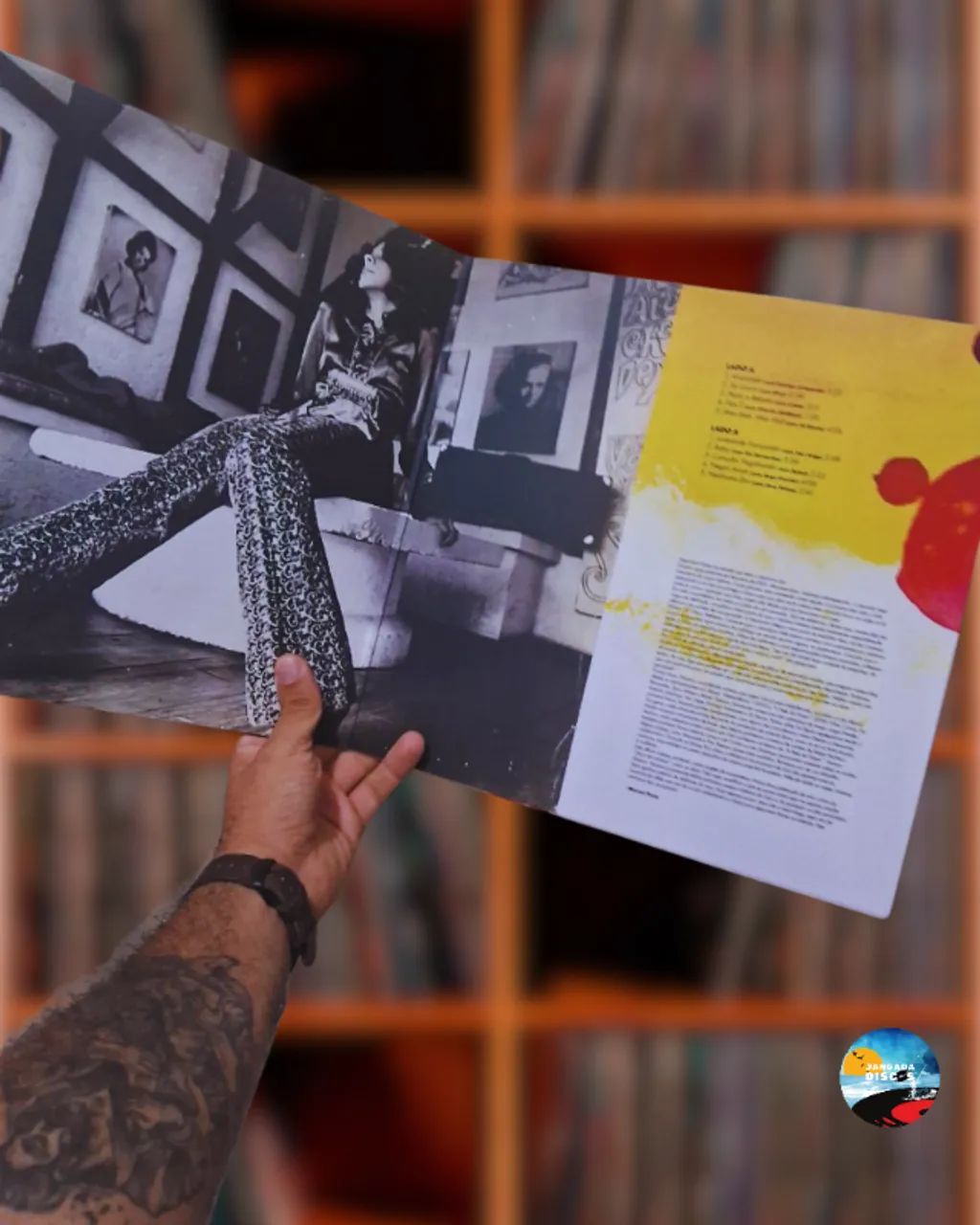 Vinil LP Gal Costa Nenhuma dor NOVO - Foto 4