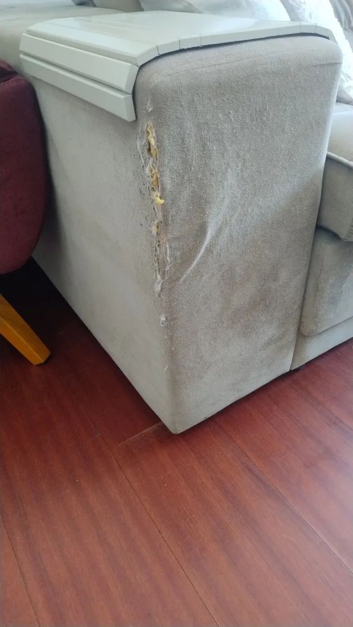 ? Sofá Retrátil e Reclinável 2,50m em Suede - Muito Confortável - Foto 4