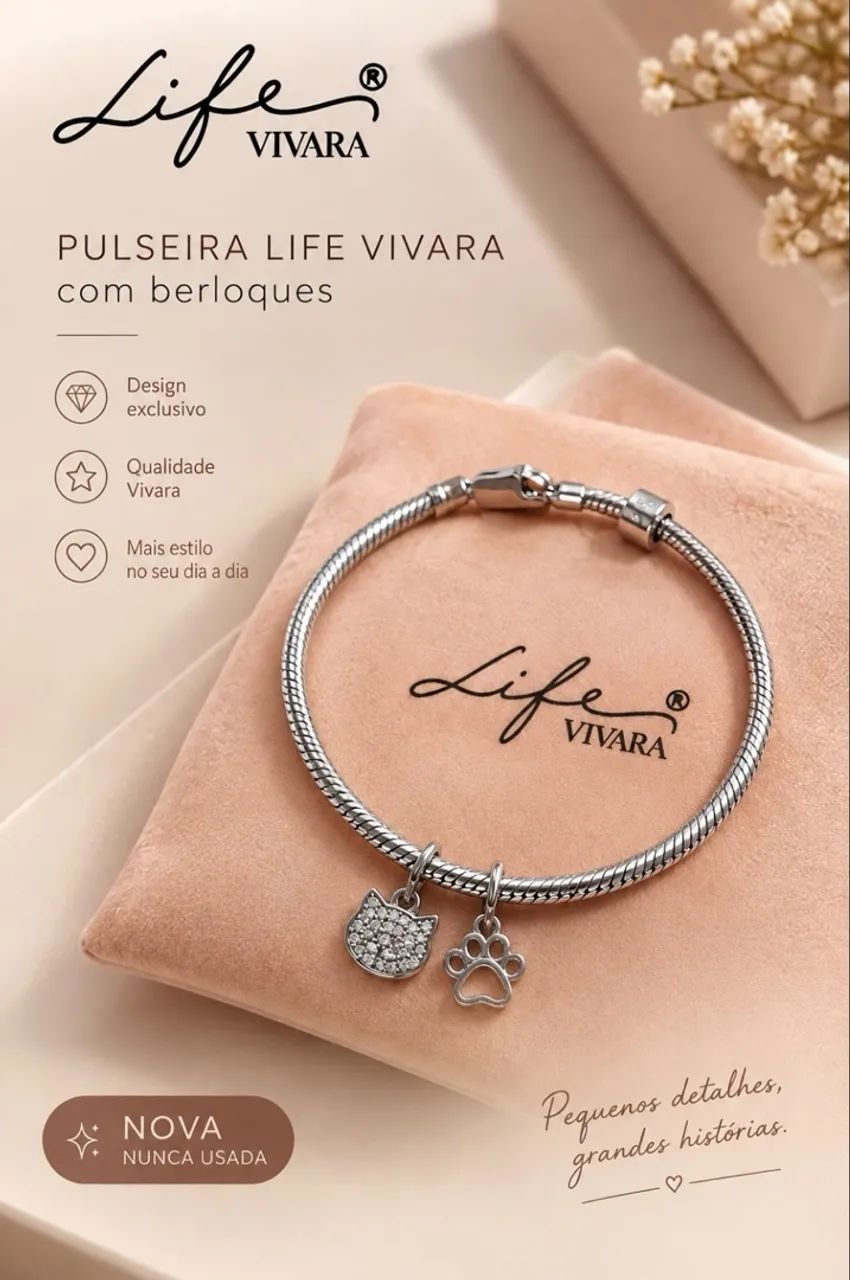 Pulseira life vivara 