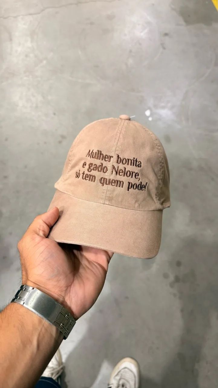 boné personalizado frase praia  - Foto 3