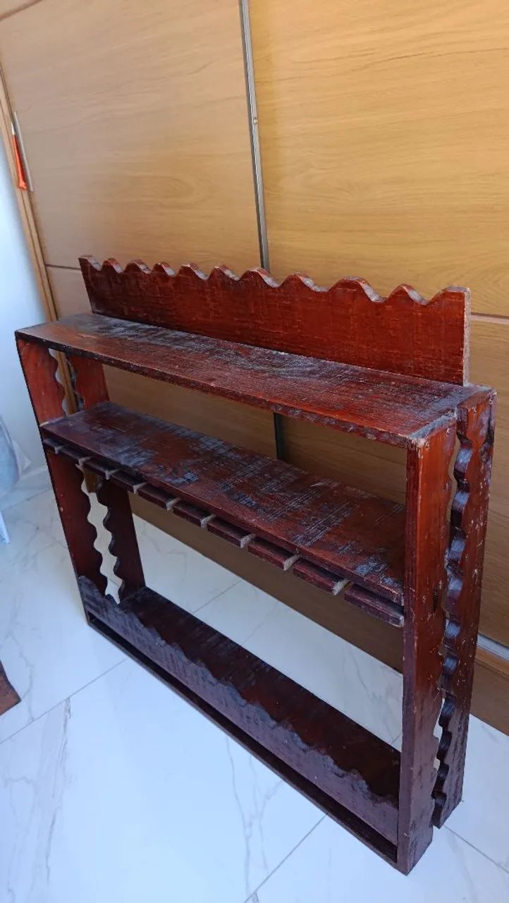 Sofá + estante + mesa de madeira | Tudo por R$ 150 - Foto 3