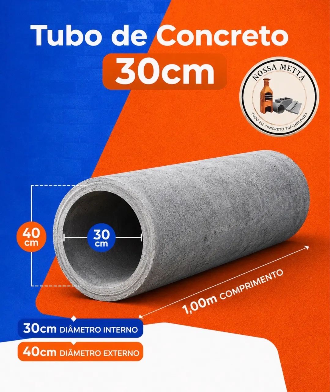 Tubos de concreto 