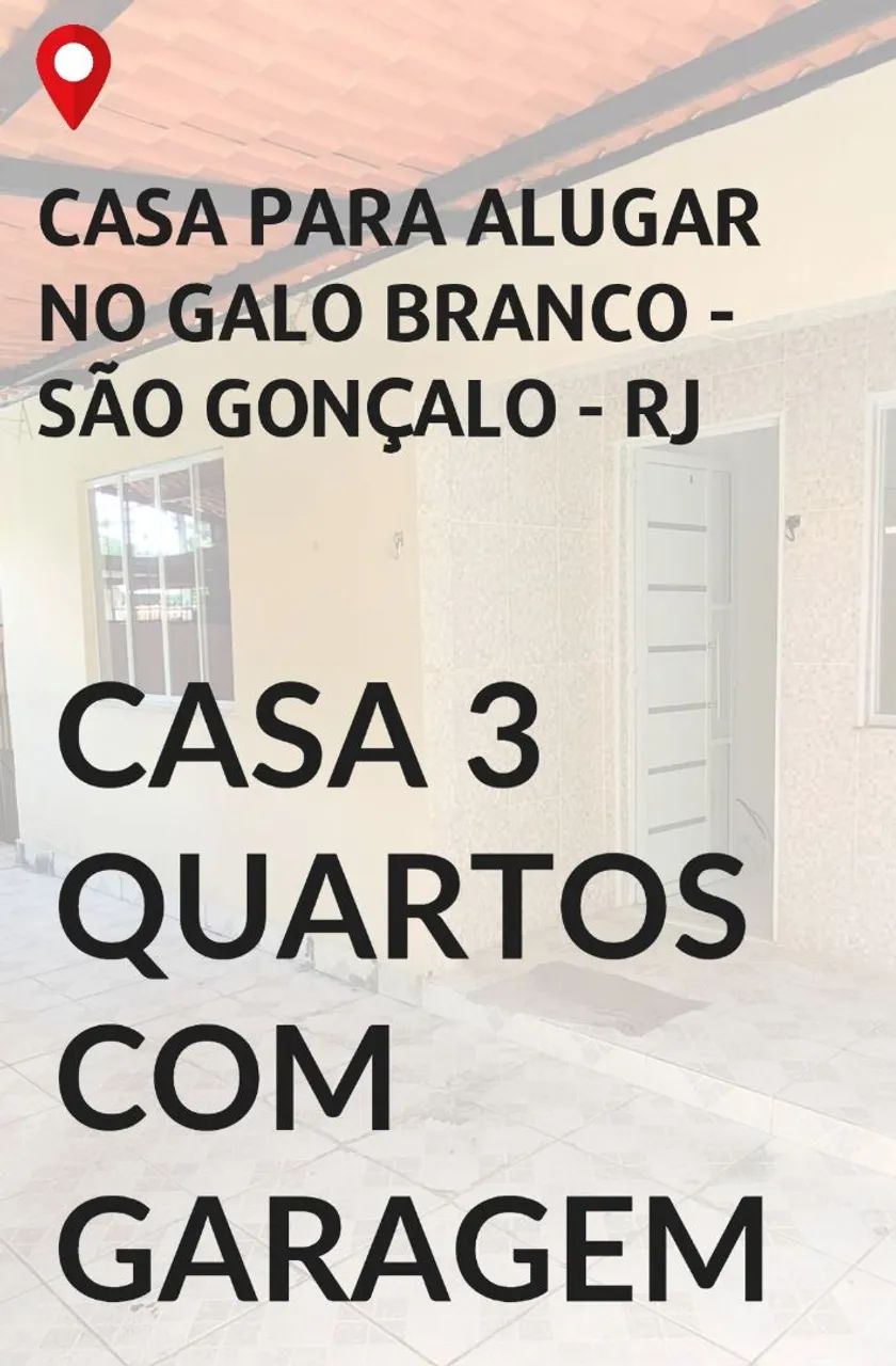 Foto - São Gonçalo - Galo Branco