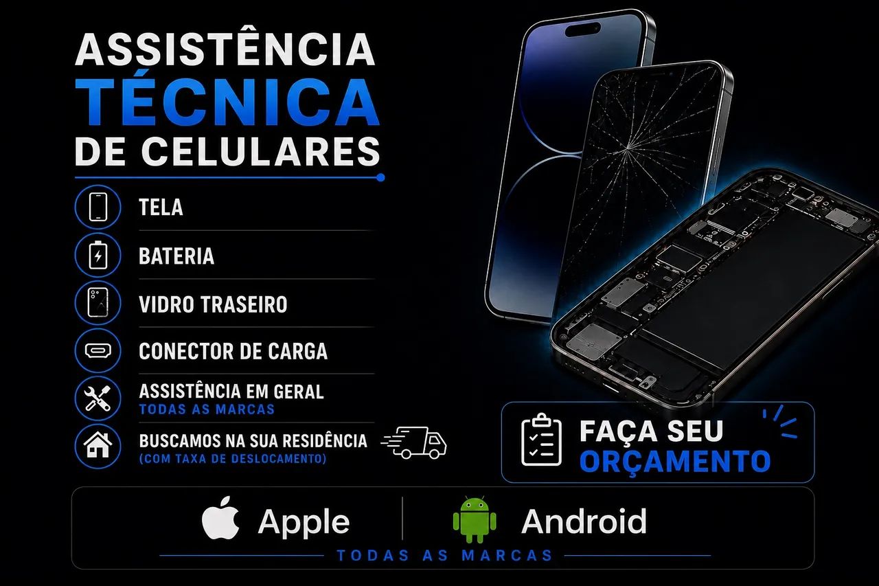 Assistência técnica de celulares 