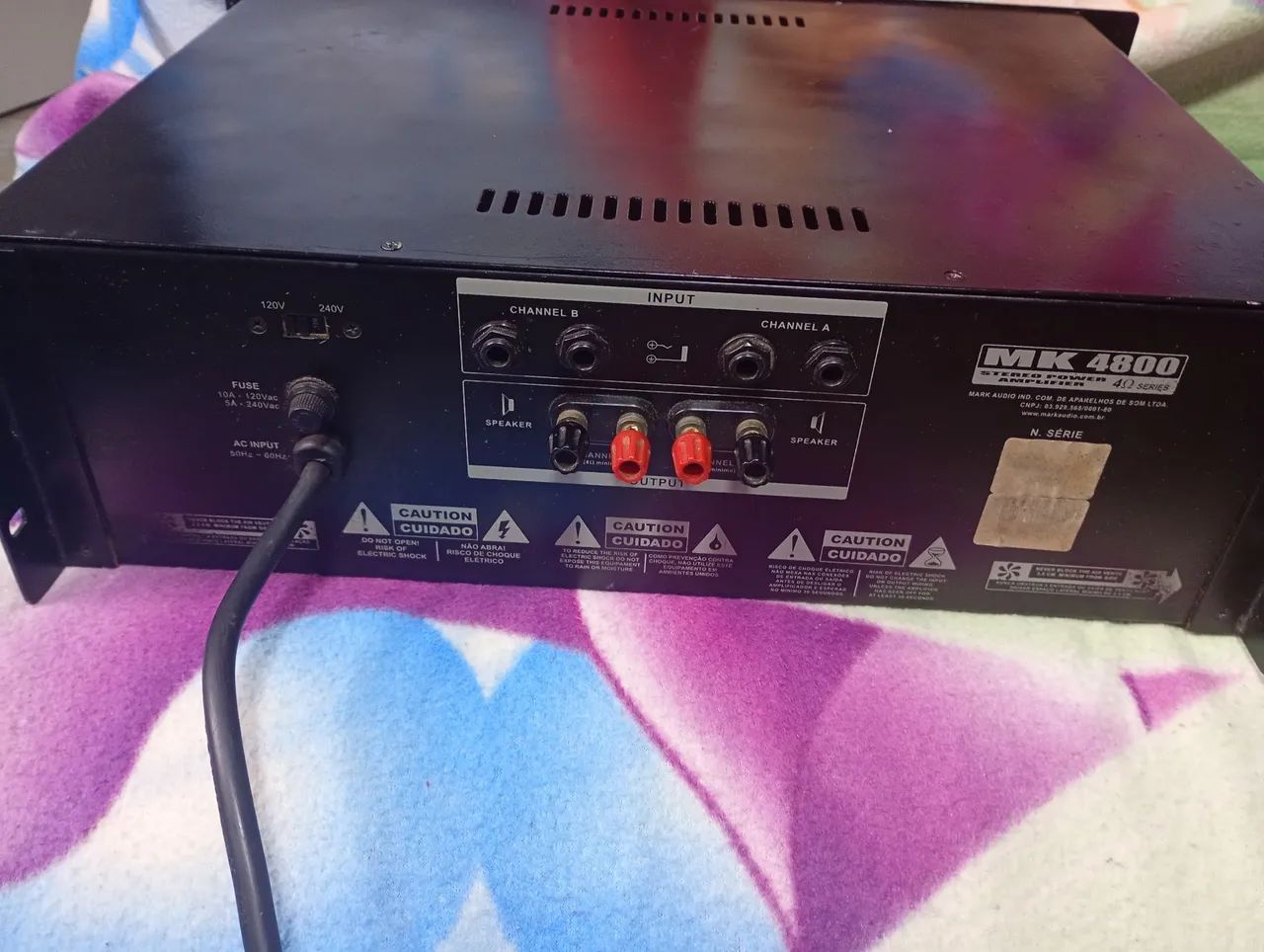 Amplificador profissional  - Foto 4