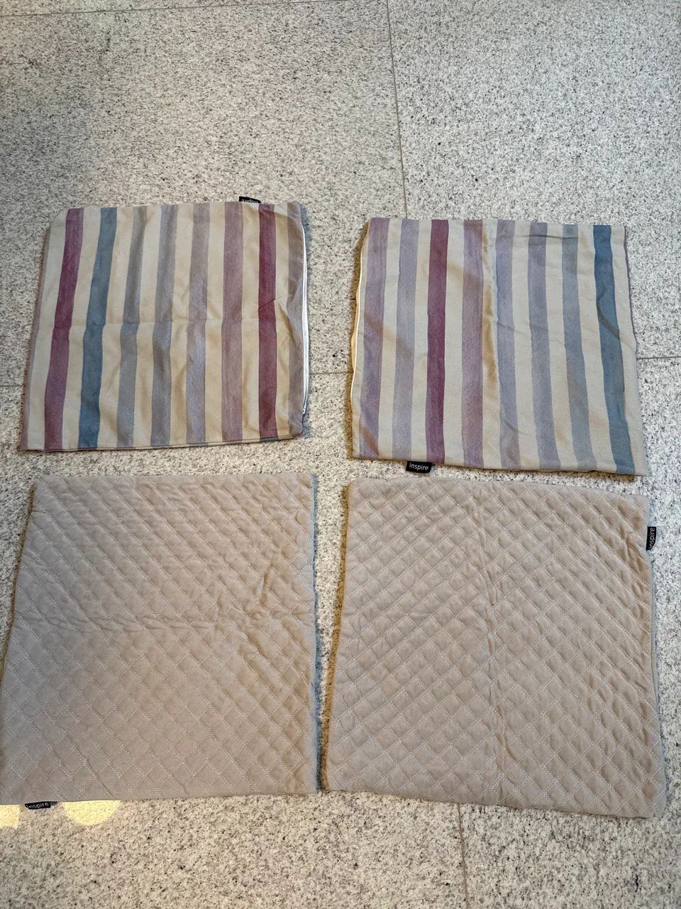 4 capas de almofada 