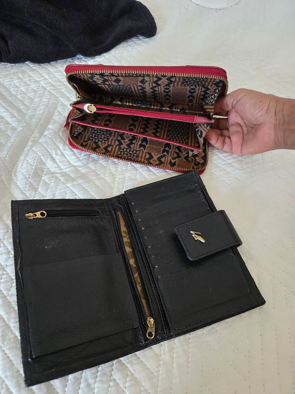 Kit Carteiras em couro - Foto 2