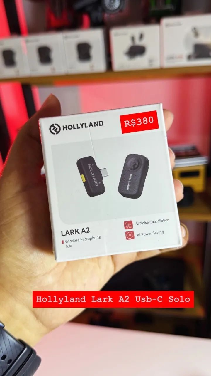 Microfone Hollyland Lark A2 USB- C Solo
