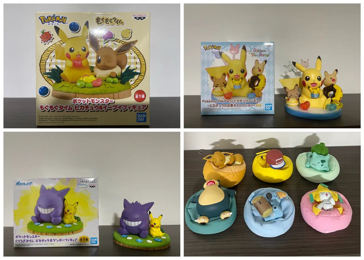 Lote pokemon bandai pikachu