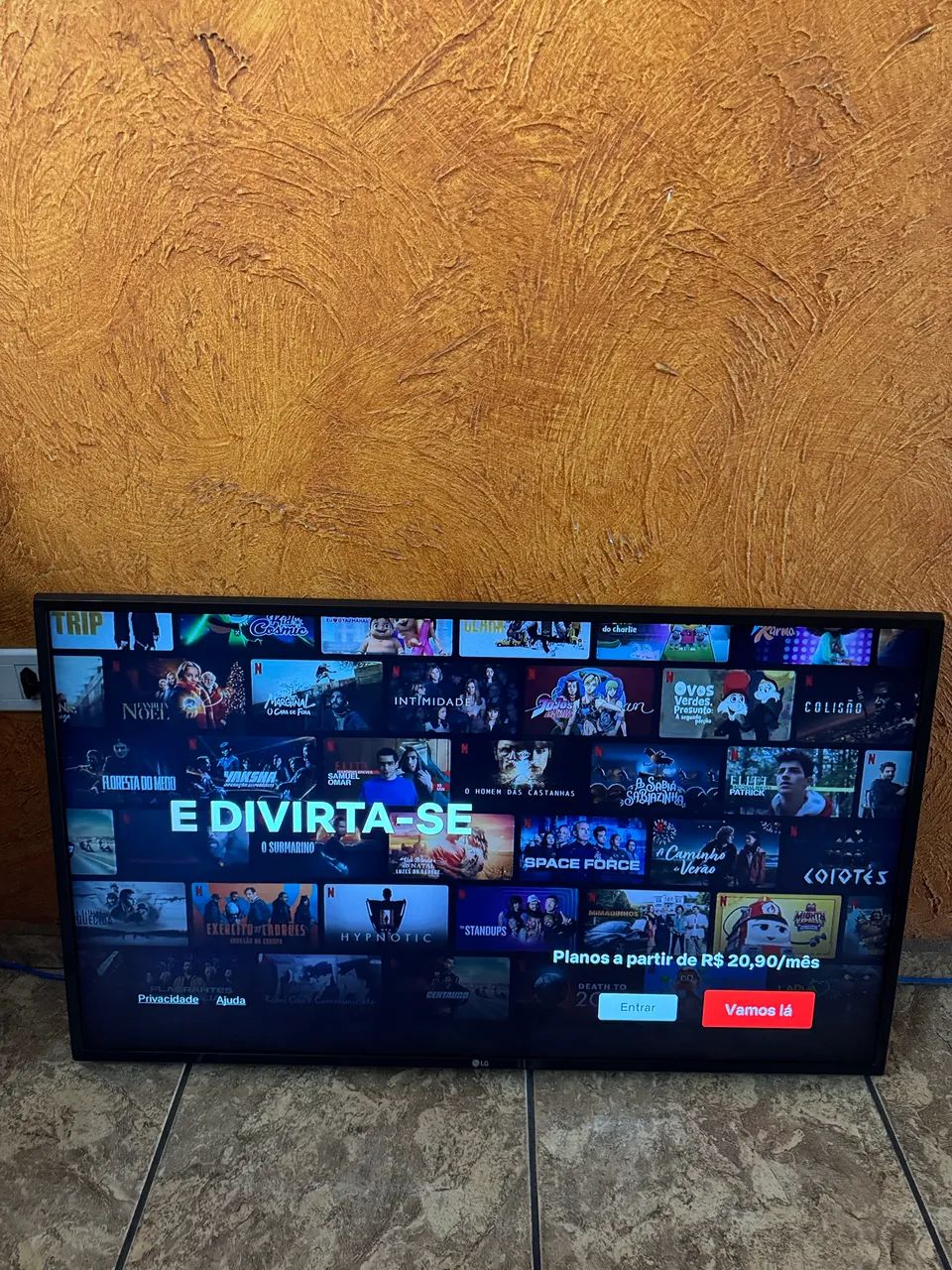 TV 43 LG SMARTV LED ACEITO CARTÃO  - Foto 3