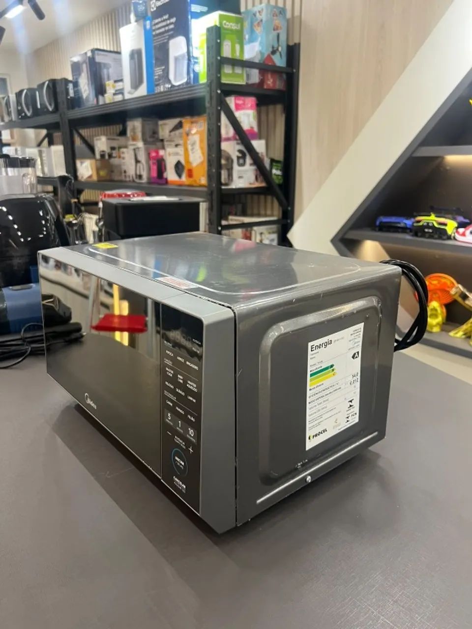 Micro - Ondas Midea 20l Prata 220w - Foto 2