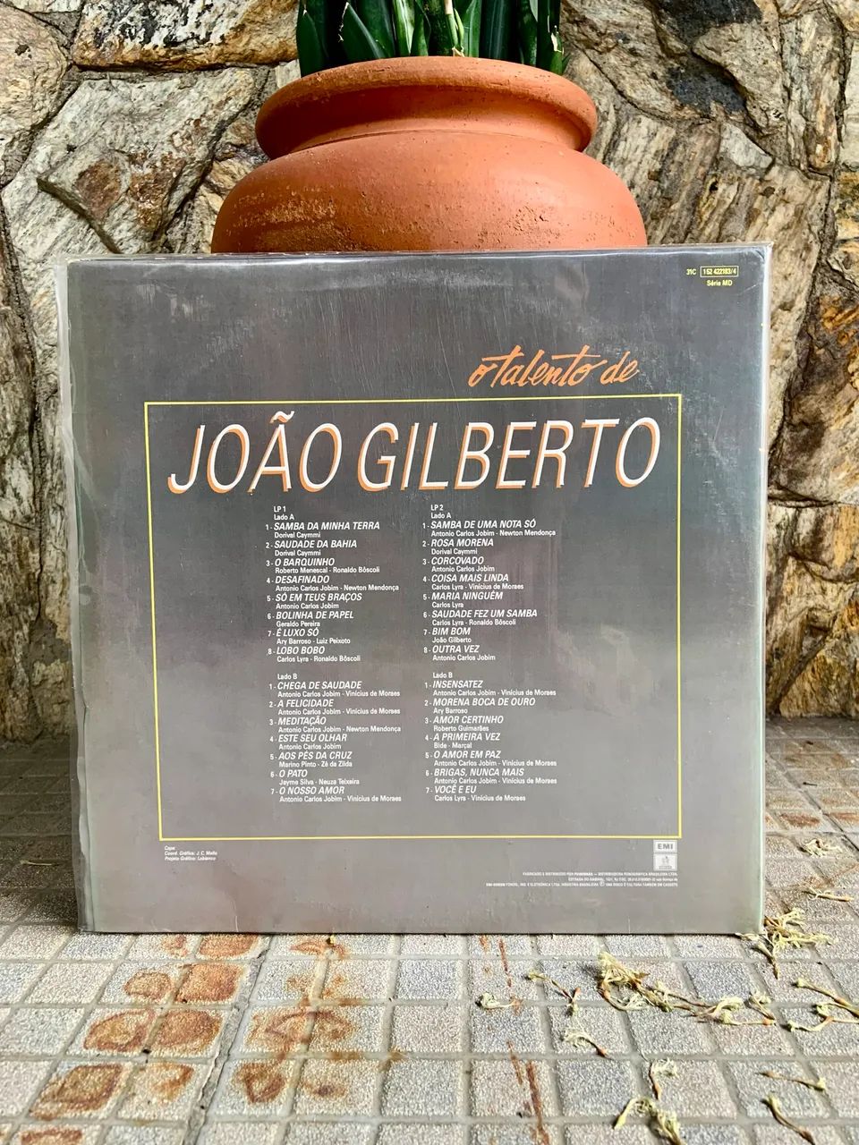 LP João Gilberto - O Talento de João Gilberto - Duplo - Foto 2