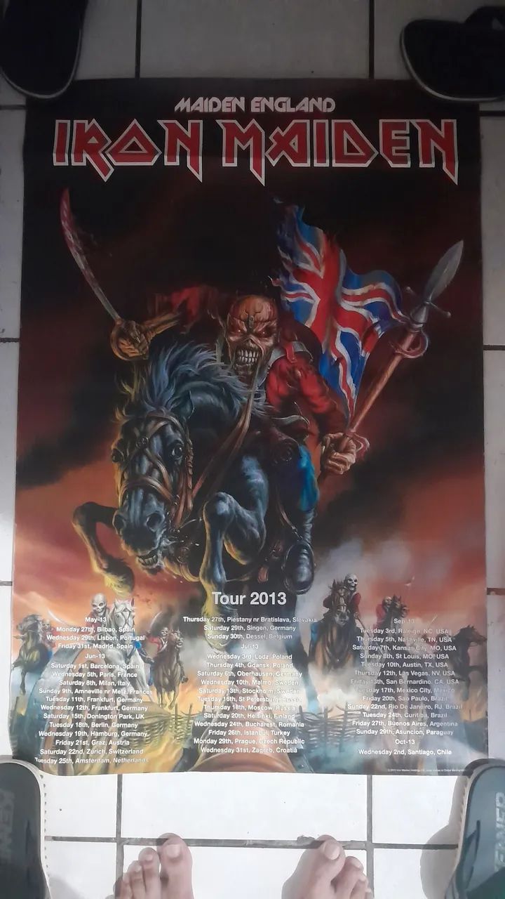MAIDEN ENGLAND TOUR 2013 - Foto 5