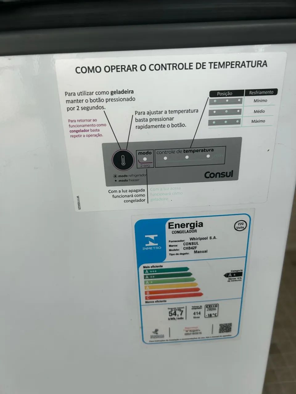 Freezer Cônsul 414 litros  - Foto 5