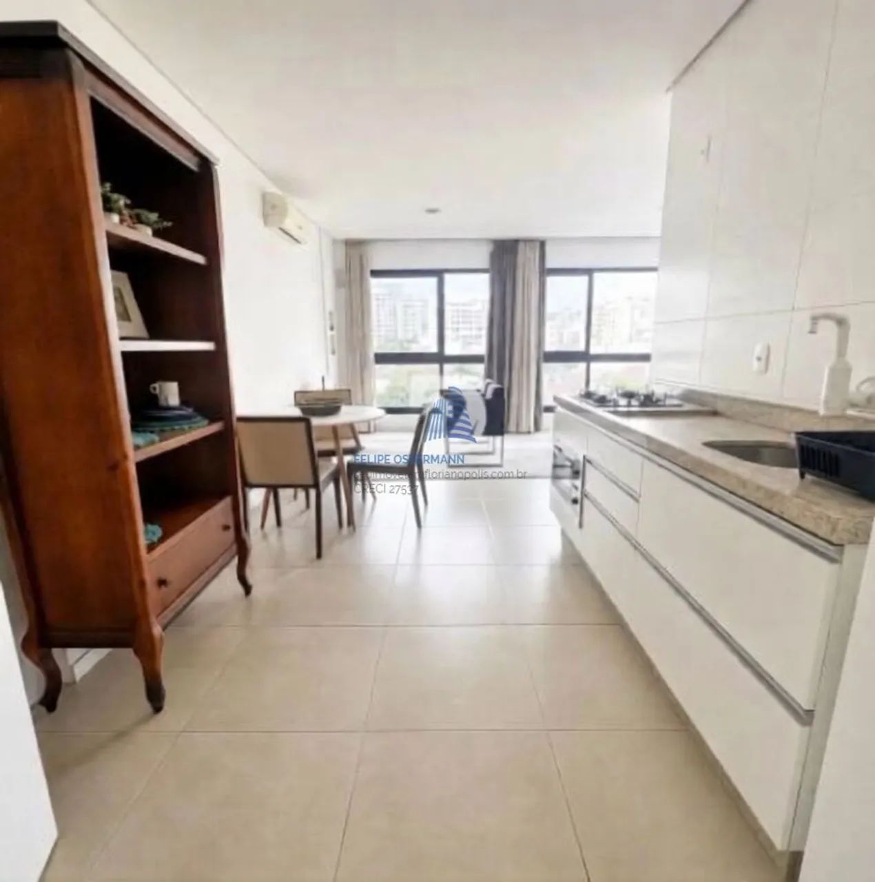 Studio mobiliado na Trindade, à poucos metros da UFSC e HU - Foto 4