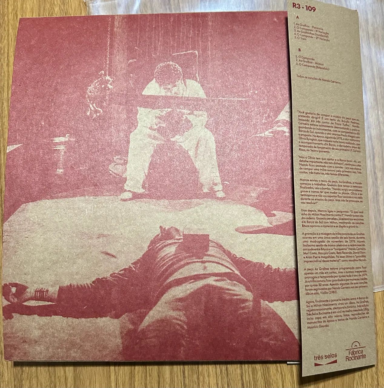 Vinil A Gralha A Barca do Sol e Milton Nascimento novo - Foto 4