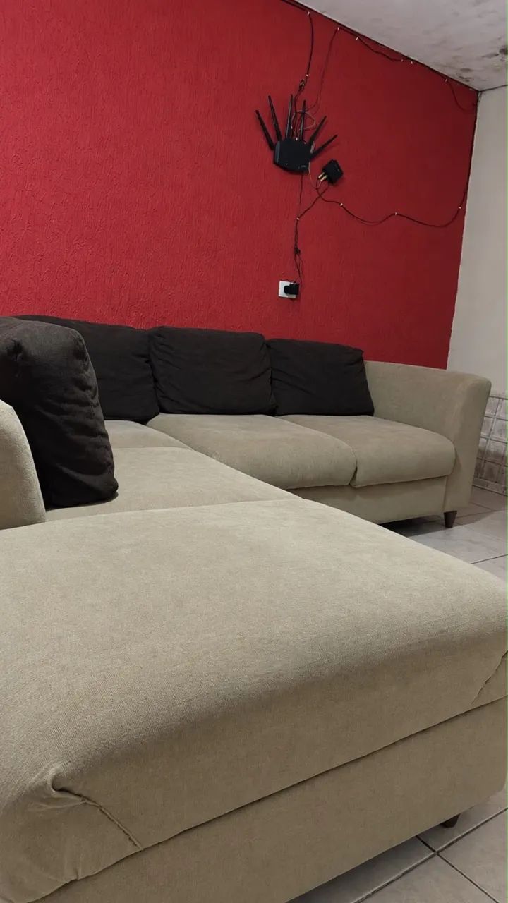 Sofá 5 lugares em L - Foto 2