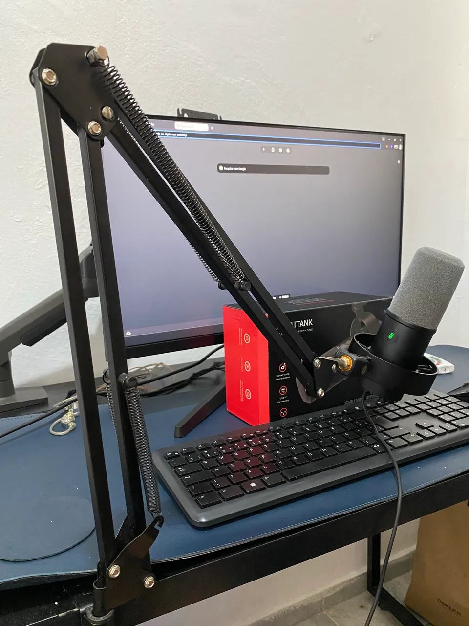 Microfone Fifine AmpliTank K688 XLR/USB Dinâmico Podcast - Foto 2