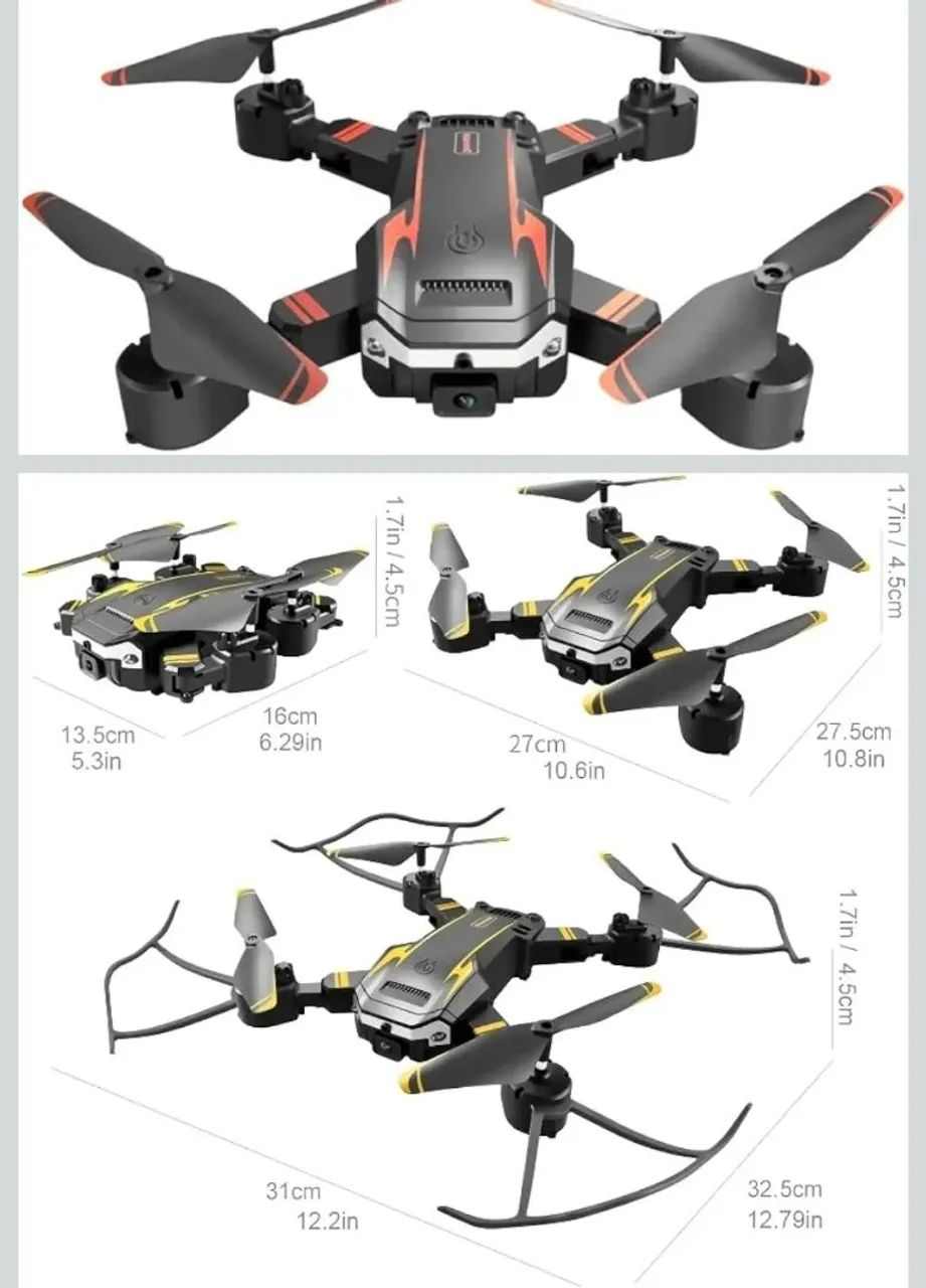 Drone 8K Dual-Camera HD Drone 8K Dual Red