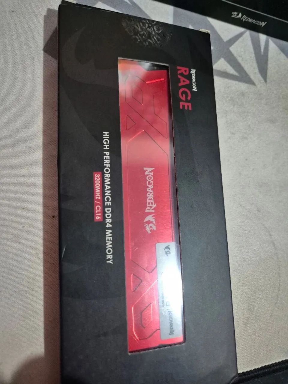  memória ram ddr4 32gb 2x16 redragom rage cl16 - Foto 2