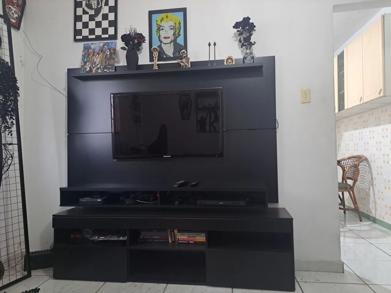  Rack Black com painel  - Foto 3