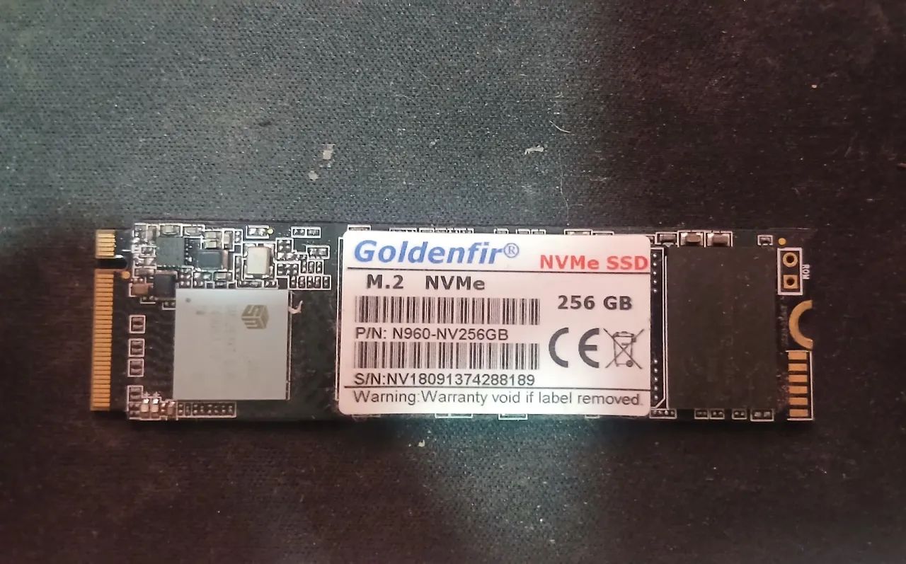 Ssd nvme 256gb 