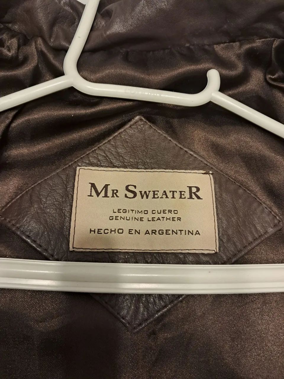 Jaqueta couro legítimo 