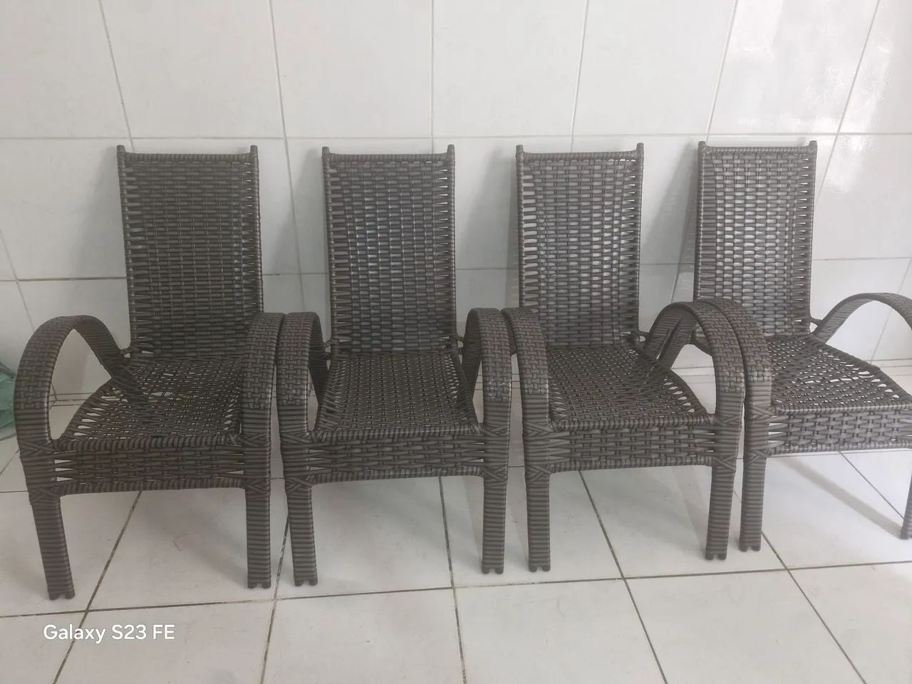 4 cadeiras para varanda