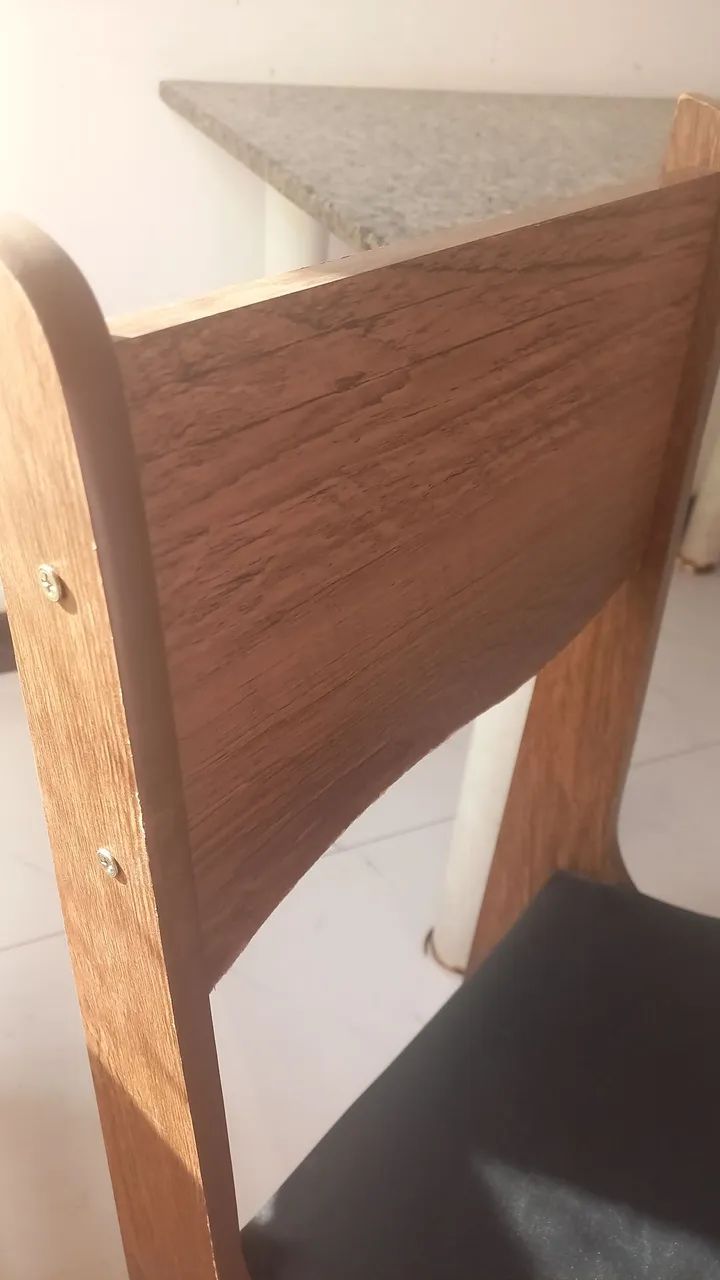 Cadeira em mdf e estofada - Foto 3