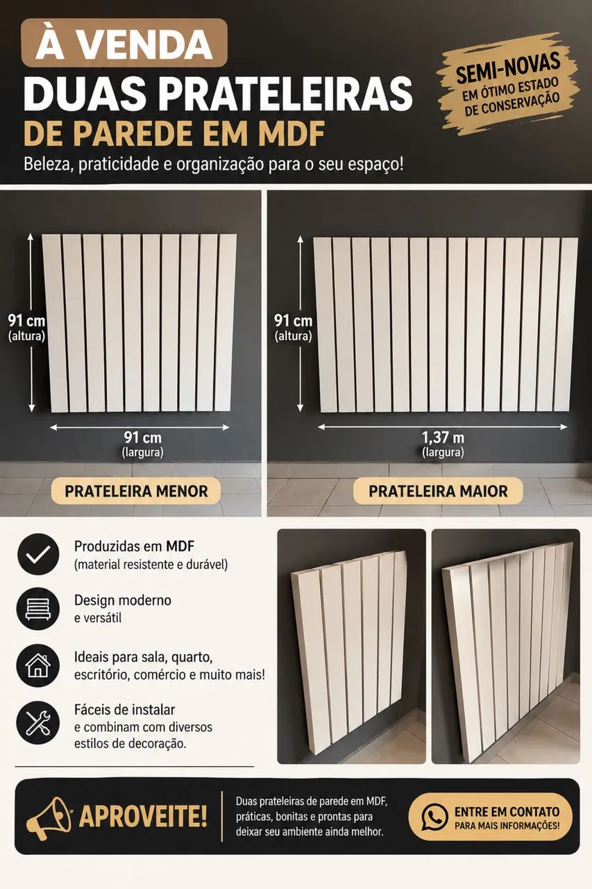 Prateleira parede