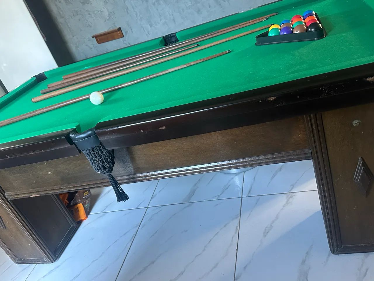 Mesa de bilhar negocio valor  - Foto 3