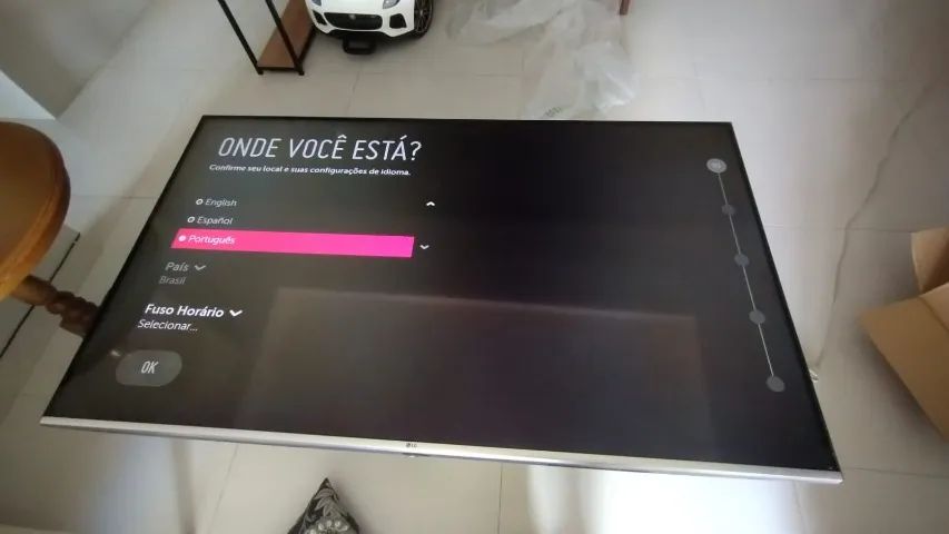 Smart Tv LG 65 polegadas com problema