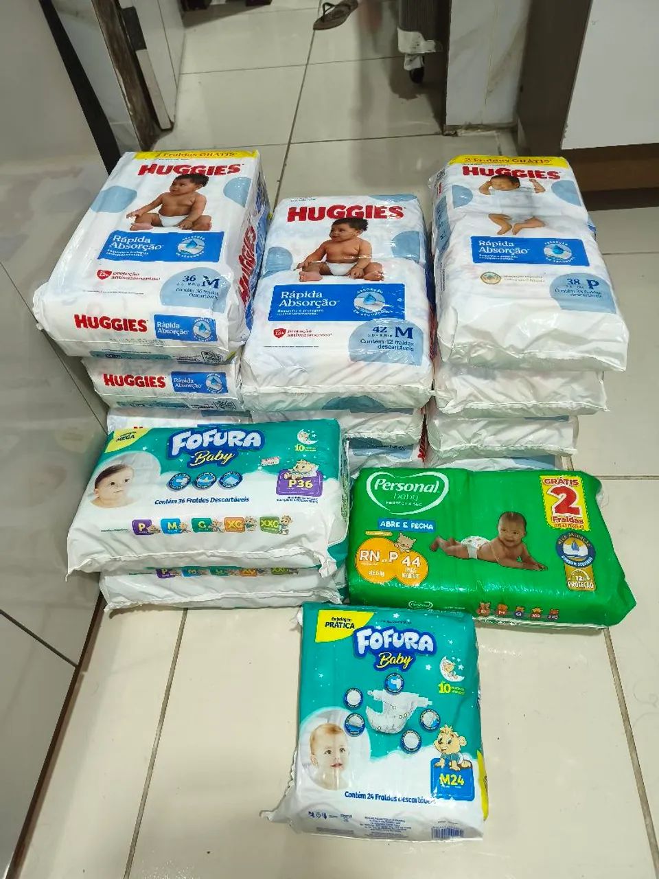 15 pacotes de fraldas - Foto 2