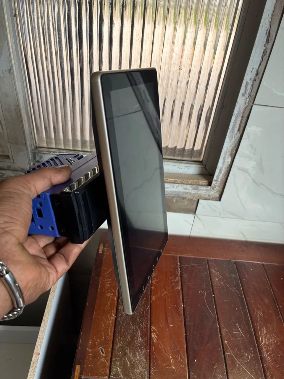 Vendo multimídia giratória tela de polegadas - Foto 3