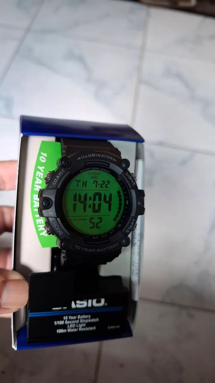 Vendo relógio casio americano novo sem uso - Foto 2