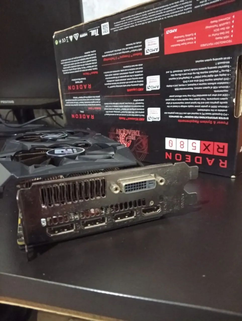 Placa de vídeo Radeon RX 580 - Foto 2