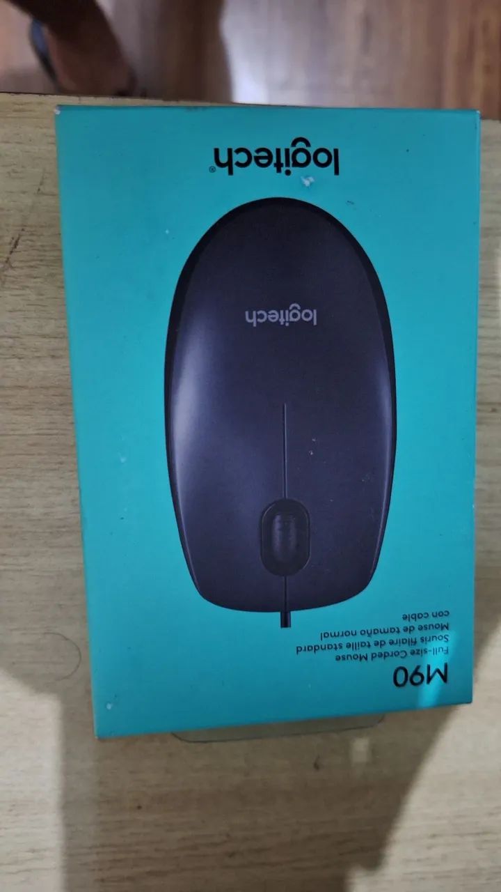 Mouse logitec com fio