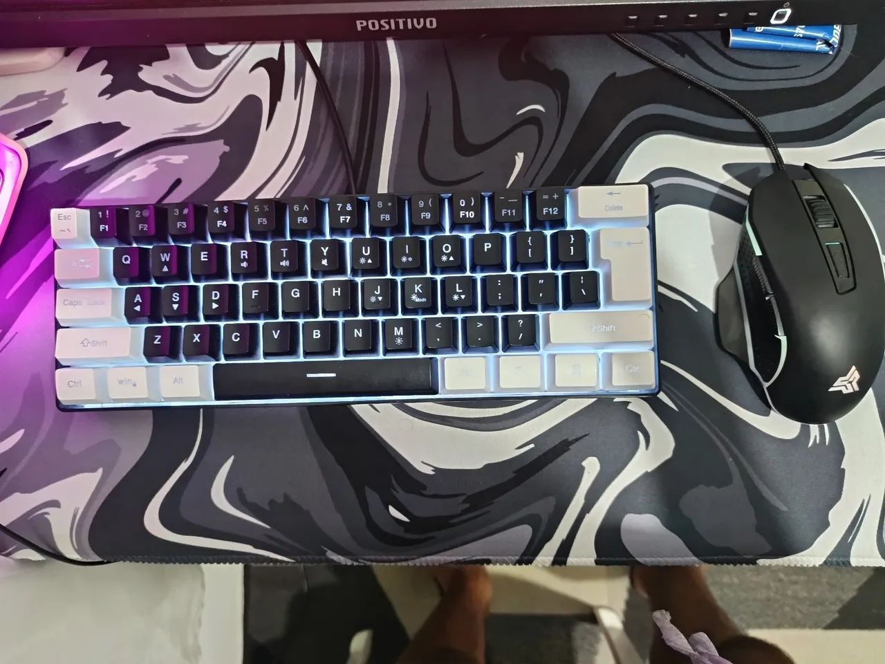 teclado semi mecânico 60% - Periféricos e Acessórios de Computador ...