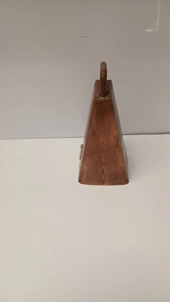 Sino metálico de gado rústico 11 cm