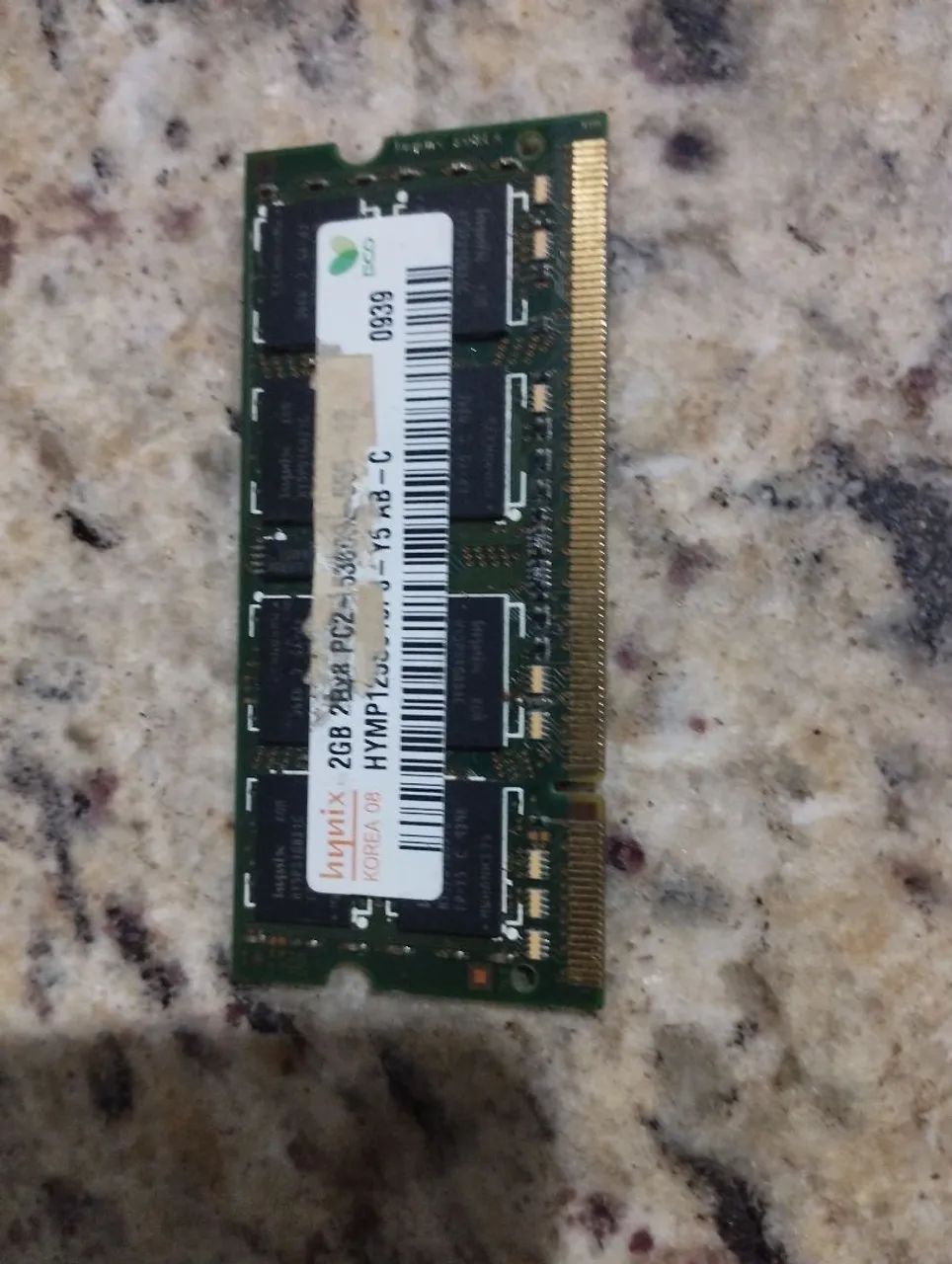 Memória 2gb DDR2 5300s notebook 