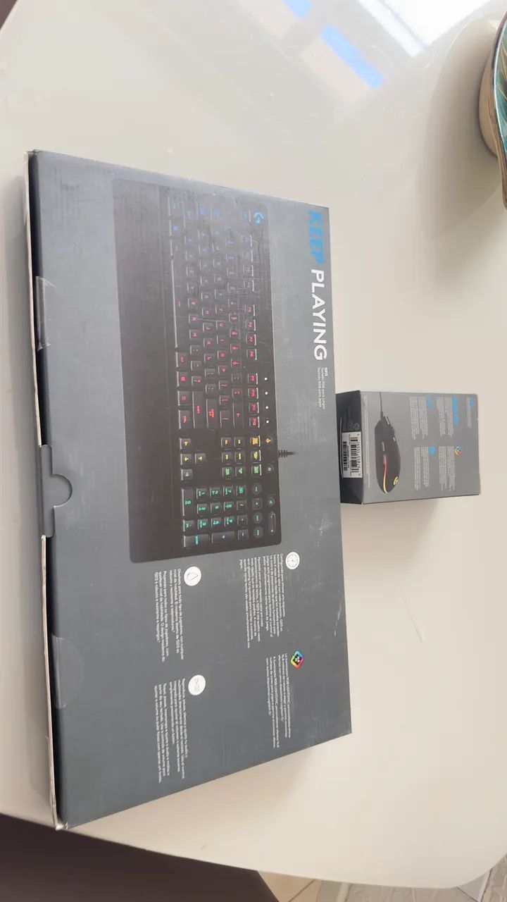 Combo teclado e mouse logitech, pra sair hoje oportunidade. - Foto 2