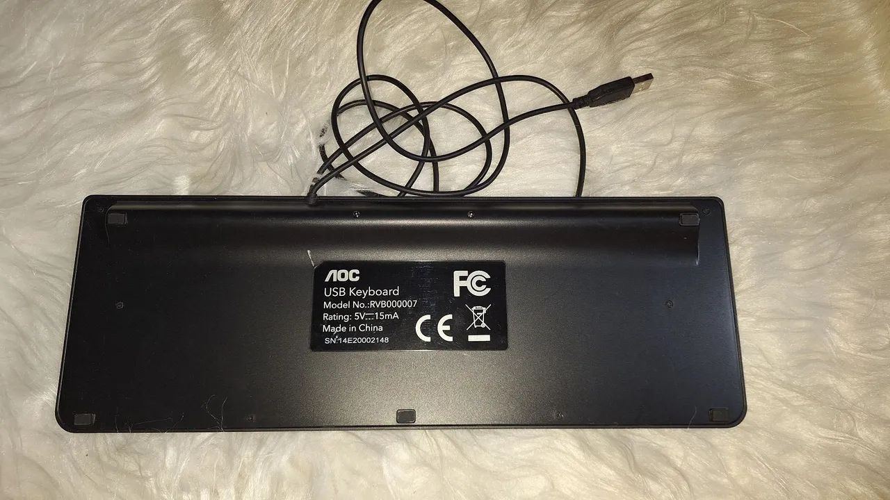 Teclado para computador via USB  - Foto 3