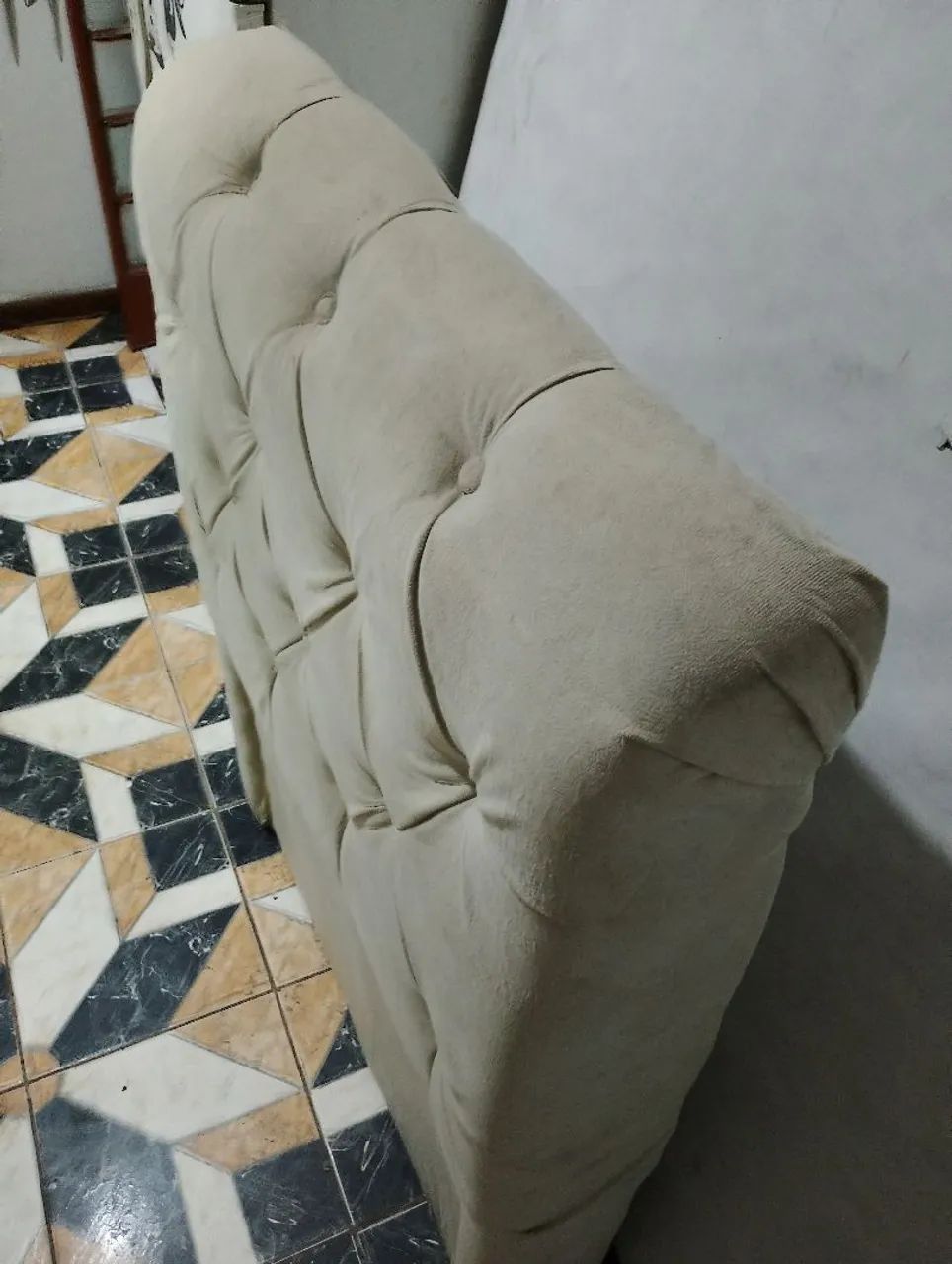 Cabíceira cama solteiro acochoada desapego  - Foto 5