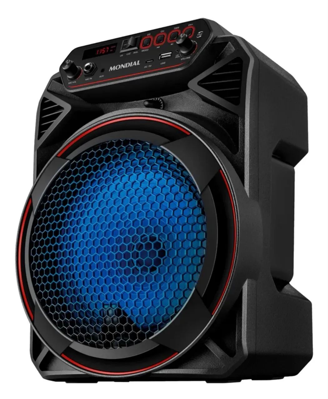 Liquidação Caixa de Som Mondial CM-150 Amplificada Connect Party Plus - Nova - Foto 2