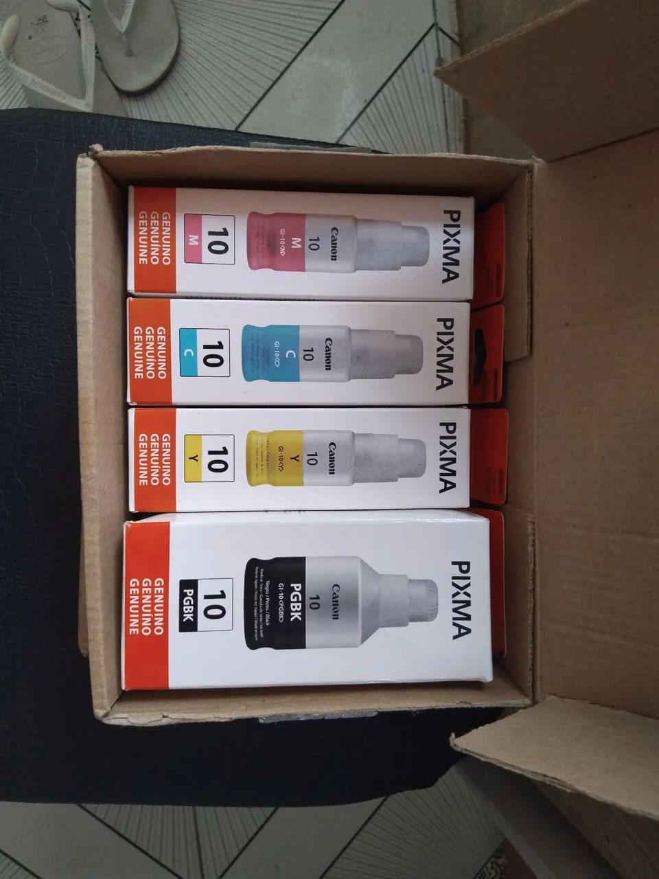 Vendo dois kits de tinta para impressora canon 
