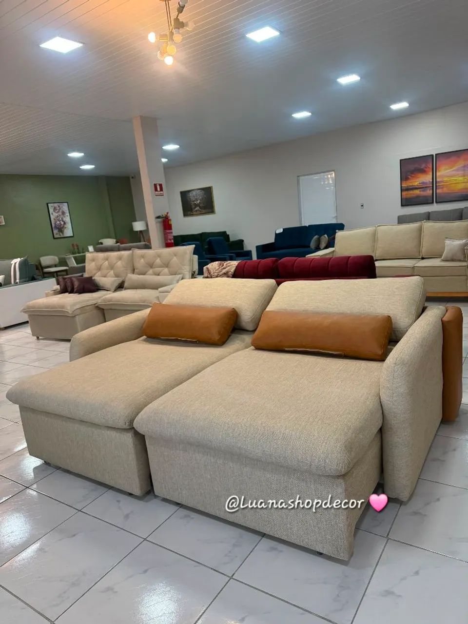 Sofá Cama Aylla Luxo - Super Conforto para sua casa