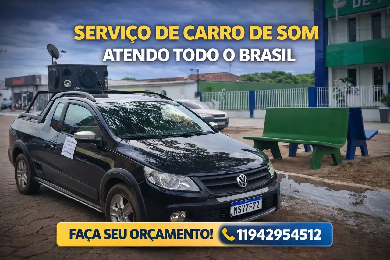 Divulgação de Carro de Som 