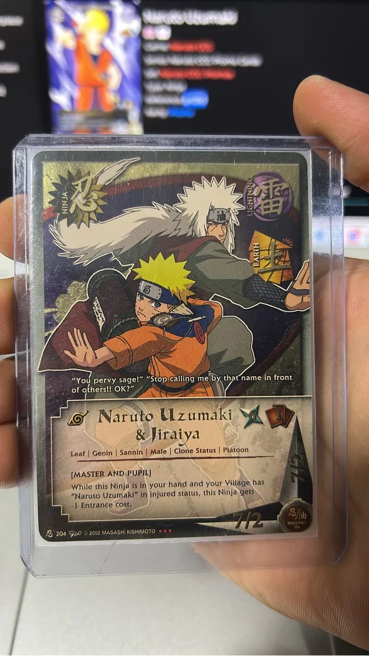Cara Naruto CCG BANDAI 2006 - Hobbies e coleções - Centro