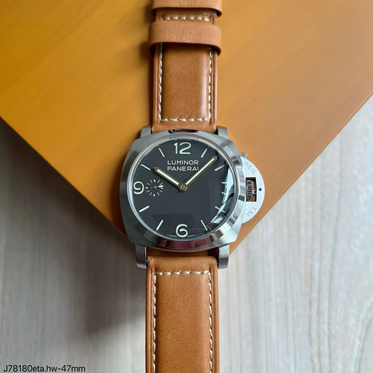 Relógio Panerai luminor Marina 1950 