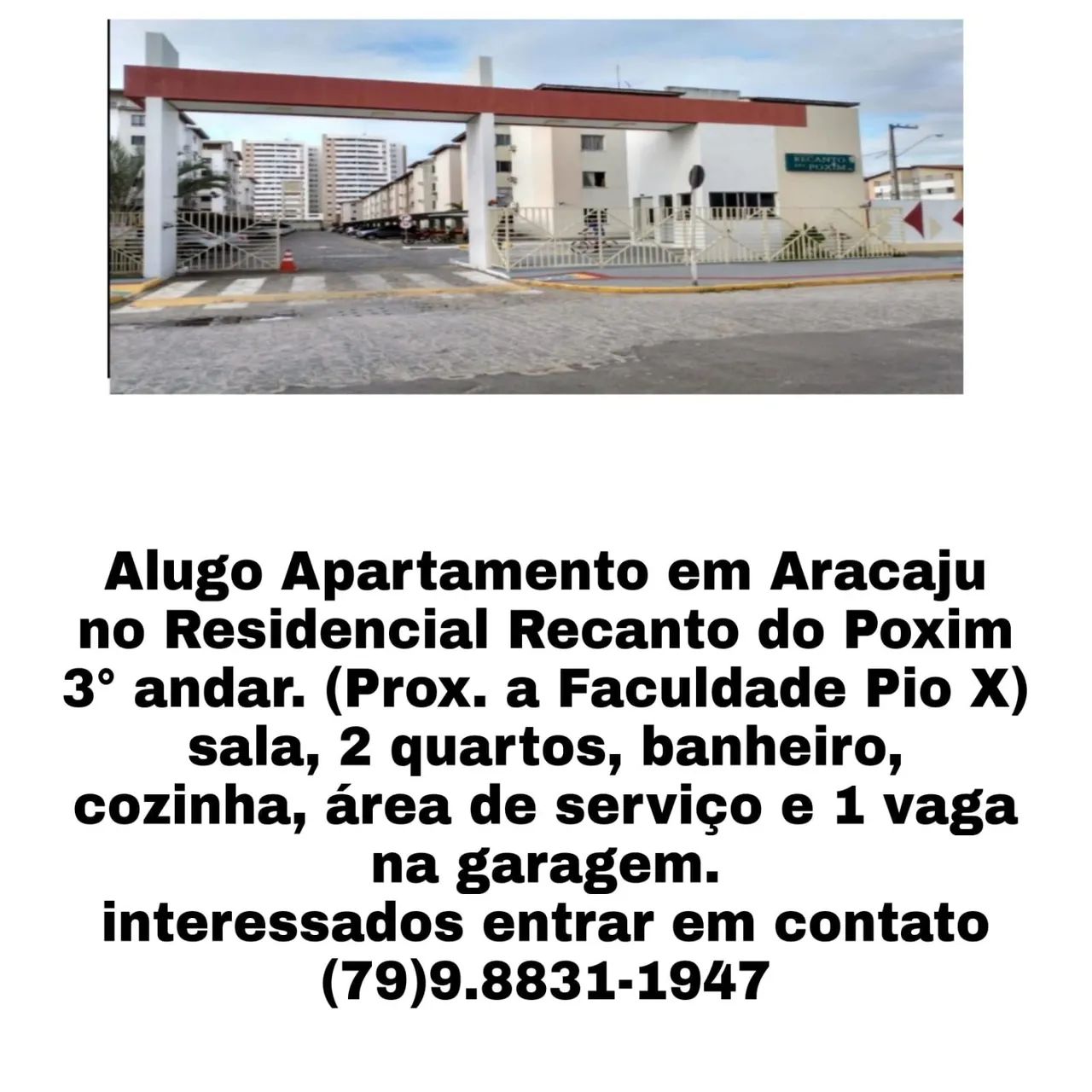 Alugo apartamento Jabotiana
